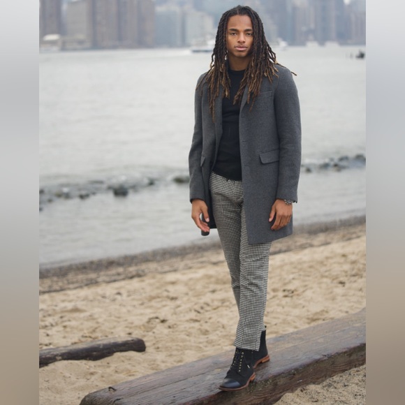 Scotch & Soda Houndstooth Wool Joggers